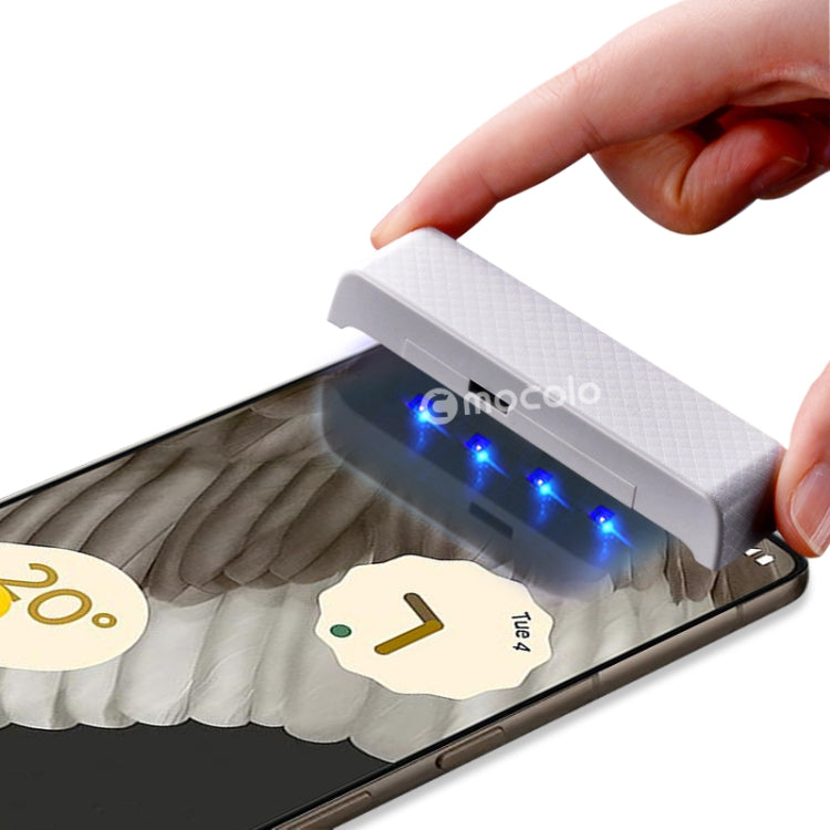 適用於谷歌Pixel 7 Pro 5G mocolo 9H 3D 全屏曲面UV保護膜