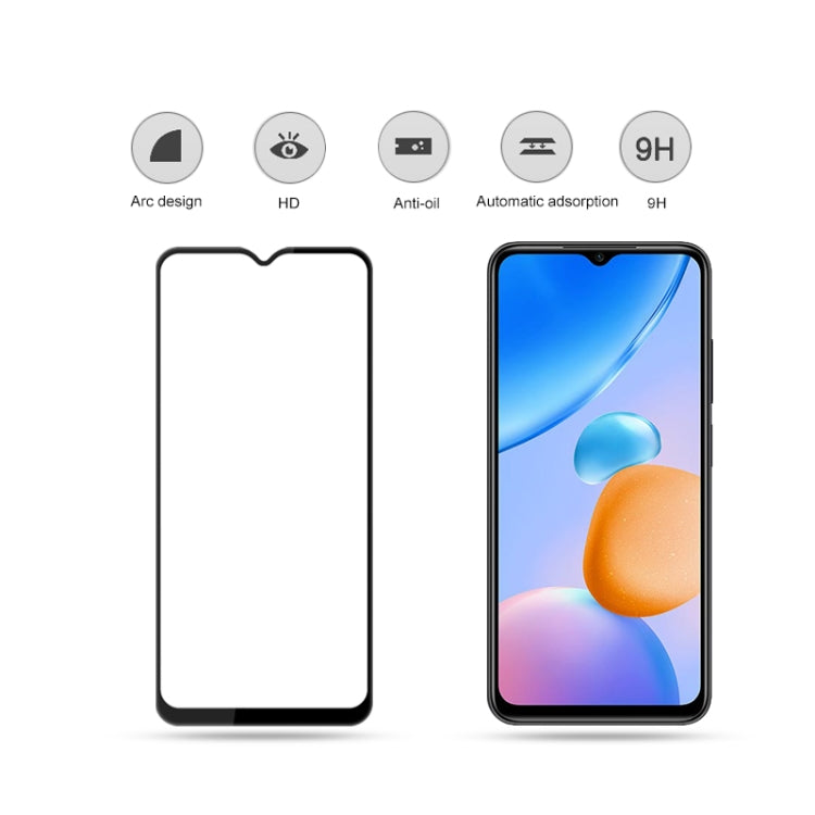 適用於小米紅米11 Prime 5G mocolo 2.5D全屏全膠全屏鋼化玻璃保護膜