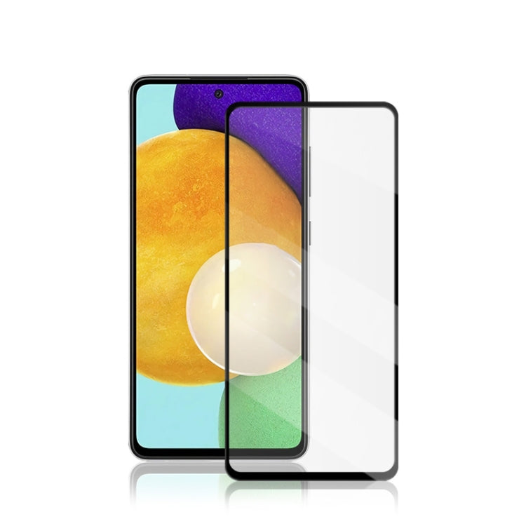 適用於 三星Galaxy A54 mocolo 0.33mm 9H 2.5D全膠全屏鋼化玻璃保護膜