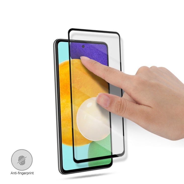 適用於 三星Galaxy A54 mocolo 0.33mm 9H 2.5D全膠全屏鋼化玻璃保護膜