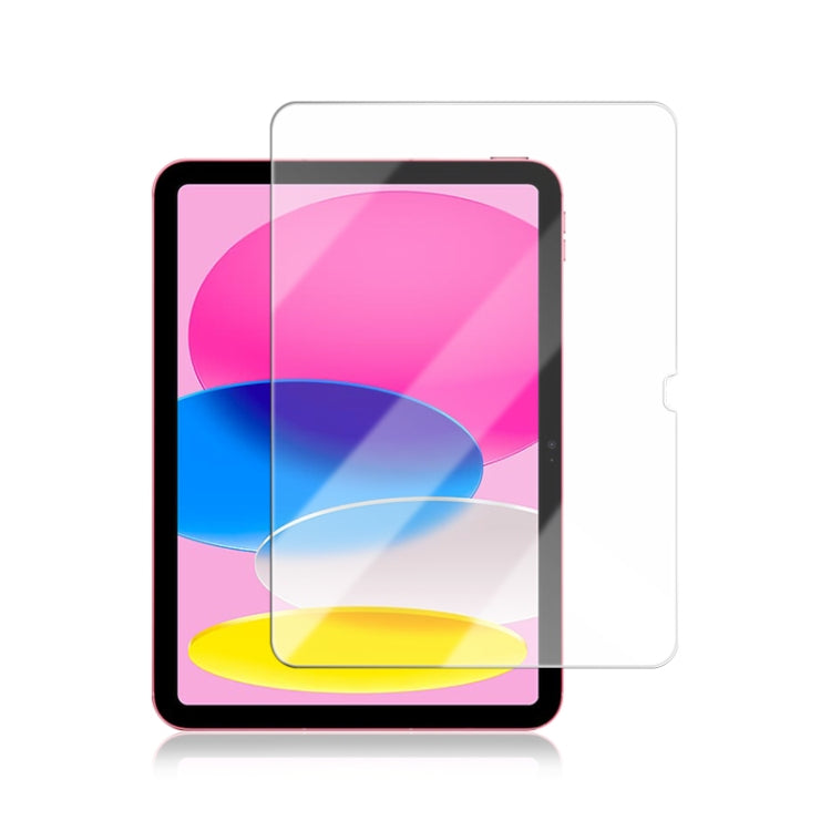 適用於iPad 10th Gen 10.9 2022 mocolo 0.33mm 9H 硬度2.5D鋼化玻璃膜