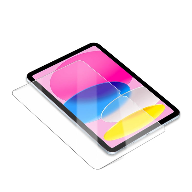 適用於iPad 10th Gen 10.9 2022 mocolo 0.33mm 9H 硬度2.5D鋼化玻璃膜