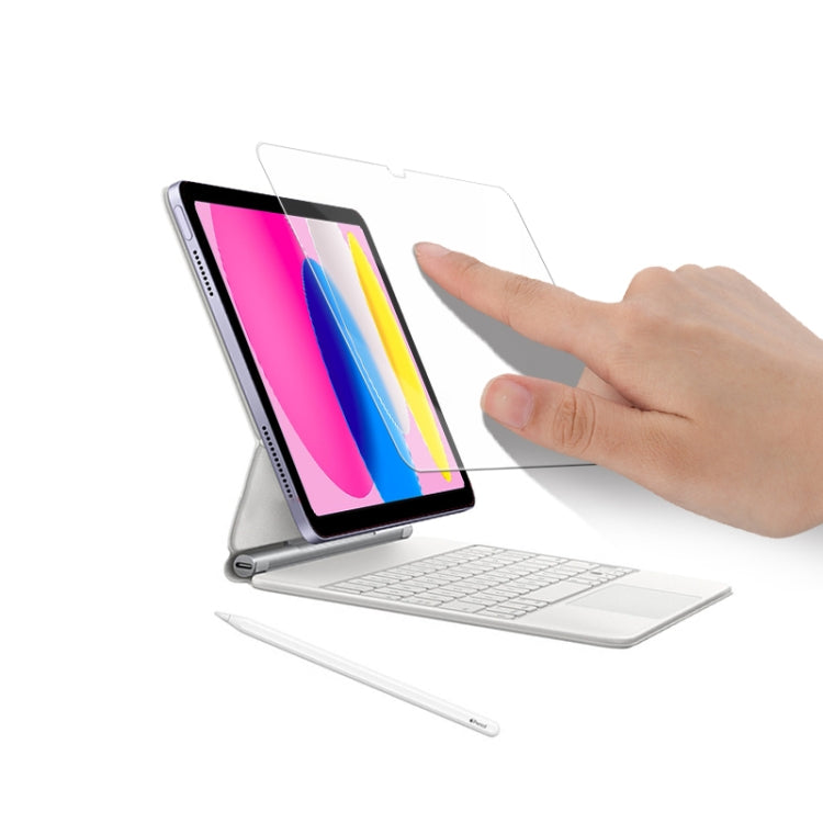 適用於iPad 10th Gen 10.9 2022 mocolo 0.33mm 9H 硬度2.5D鋼化玻璃膜