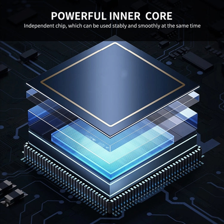 JUNSUNMAY JSM-HUB016 Type-C擴展塢七合一HDMI+VGA分線器4K高清視頻3.5mm音頻轉換器