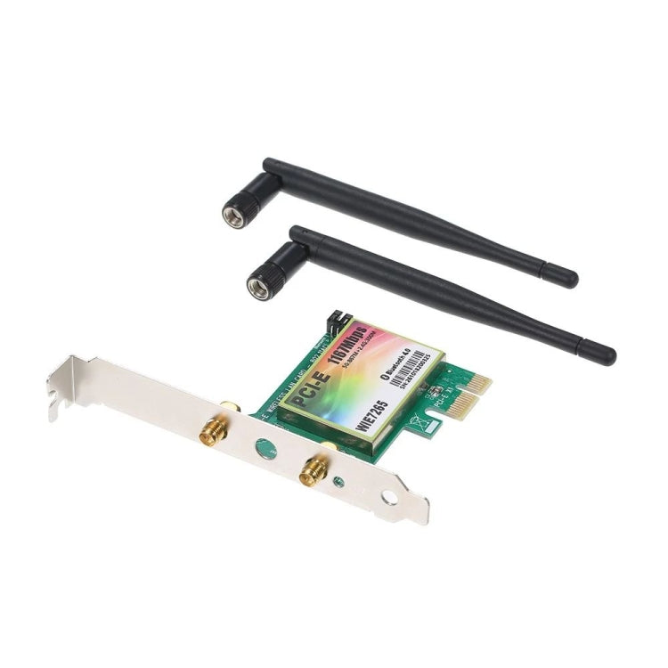 WIE7265 PCI-e 雙頻802.11ac 1167Mbps+ 藍牙4.2無線網卡
