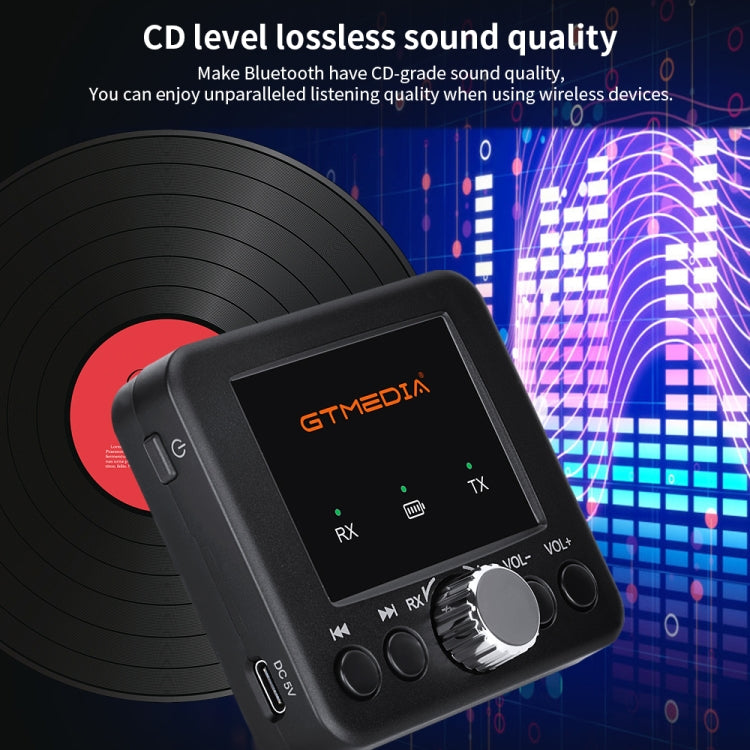 GTMEDIA RT05 藍牙5.0音頻2合1接收發射器