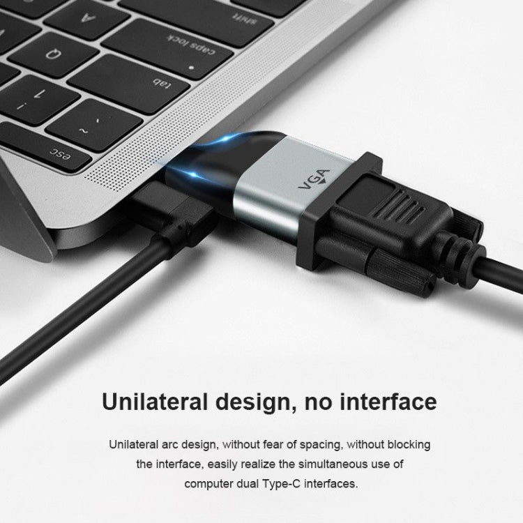 USB Type C轉VGA轉換器公轉母轉換器