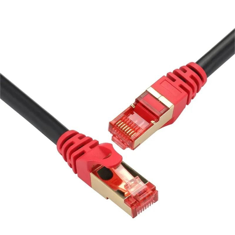鍍金頭CAT7高速10Gbps以太網RJ45網絡LAN網線（10m）
