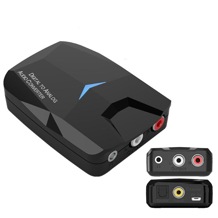 MSD-M24 光放大器解碼器光纖同軸RCA數模藍牙音頻適配器