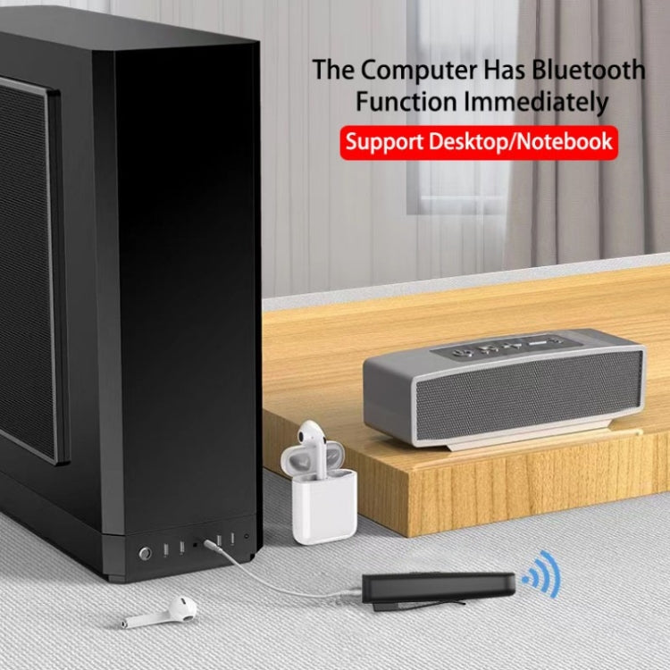 M27 藍牙5.2無線立體聲音樂接收器發射機免提3.5毫米輔助音頻汽車套件