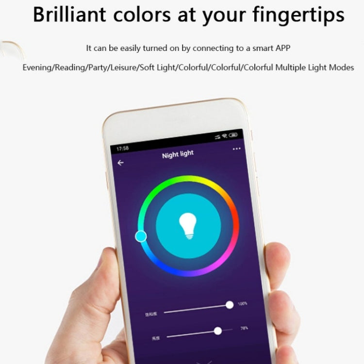 008B Tuya Wifi 遙控LED床頭觸摸燈RGB變色調光燈