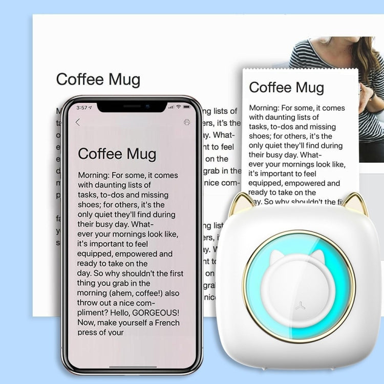 C23 便攜式迷你打印機 熱敏打印機