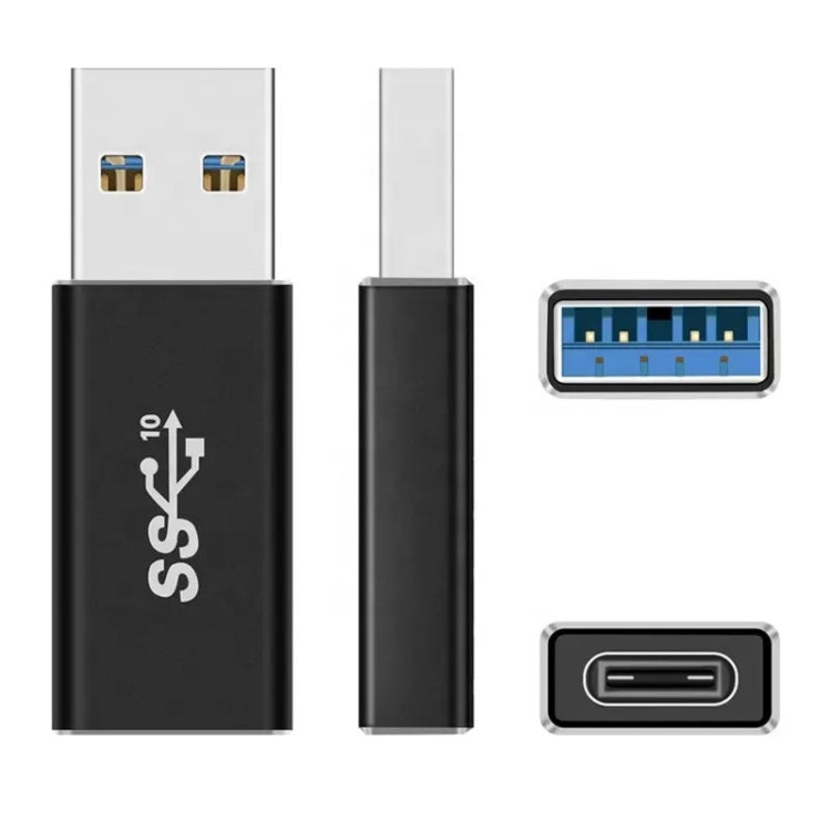 10Gbps USB3.1 Type-C母轉USB3.0公轉接頭 帶芯片