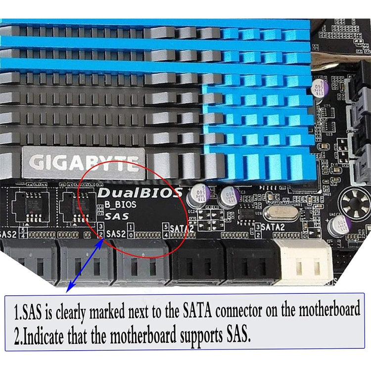 JUNSUNMAY 戴爾主板SAS 90度彎角SATA轉SAS硬盤轉接口
