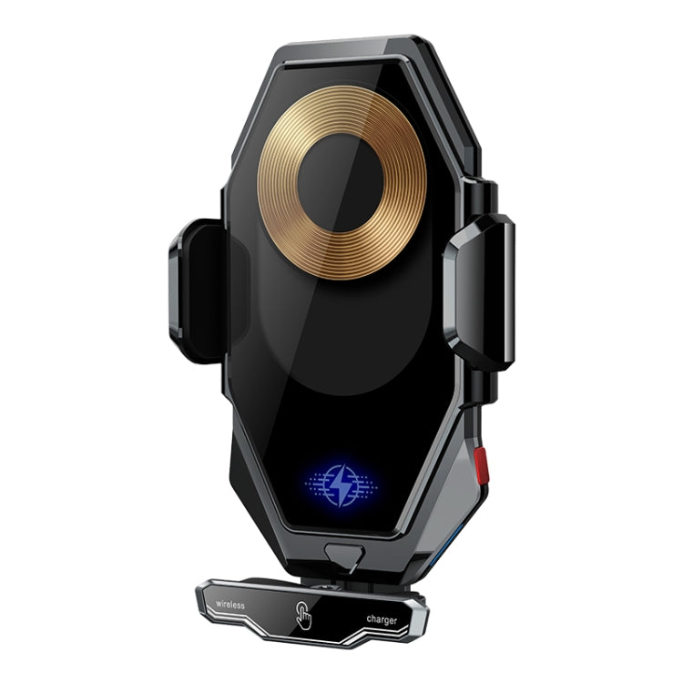 T7 多功能車載無線充電器紅外自動感應車載手機支架