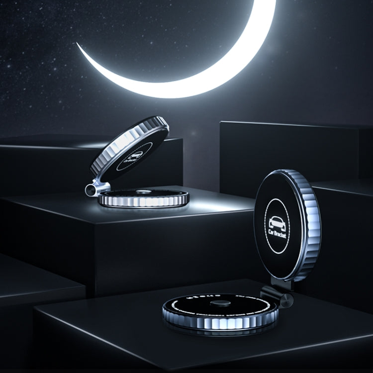 T1 適用於特斯拉 磁性可伸縮可摺疊360度旋轉汽車手機支架