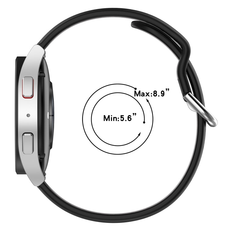 20mm 透氣雙色硅膠手錶帶, For Huawei Watch 2, For Honor Watch ES, For Honor Magic Watch2 42mm