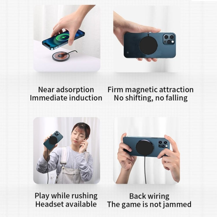 T09 2合1透明車載磁性無線充電器15W快速充電座