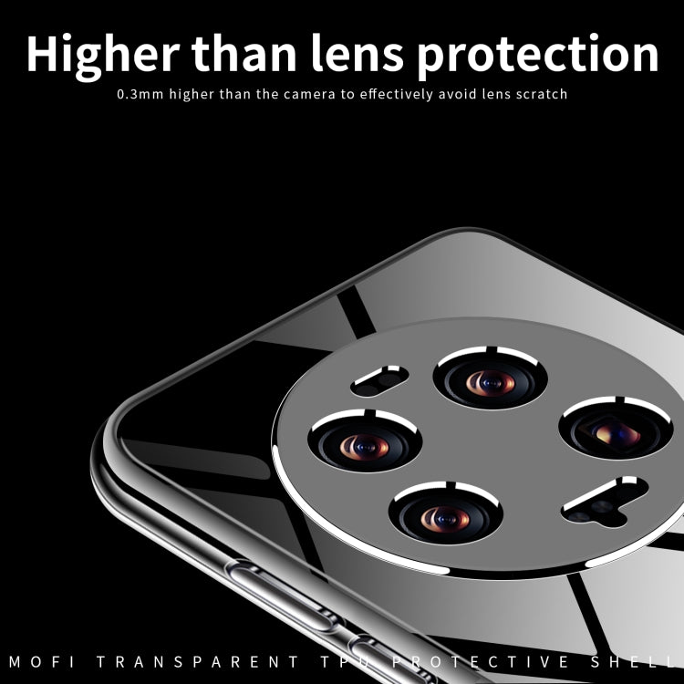 莫凡 明系列  全透明超薄TPU軟殼 四周全包保護殼, For Xiaomi 13 Ultra