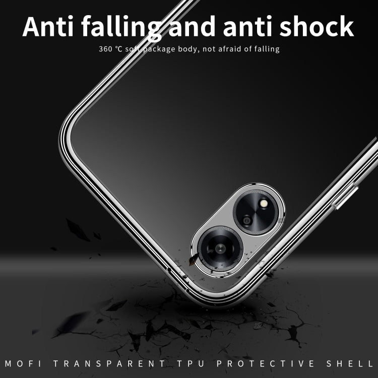 莫凡 明系列  全透明超薄TPU軟殼 四周全包保護殼, For OPPO A1 5G