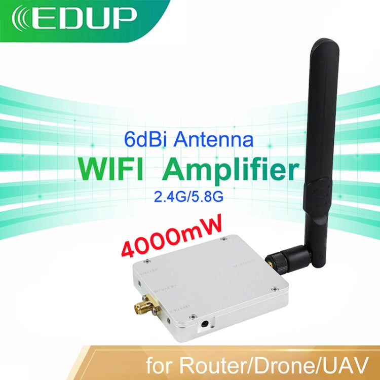 EDUP EP-AB015 4W 2.4GHz/5.8GHz 雙頻無線信號增強器無線放大器
