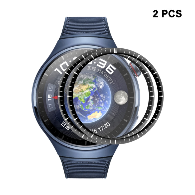 適用於 華為 Watch 4 Pro ENKAY 3D曲面PC軟邊+PMMA全屏覆蓋高清屏幕保護膜