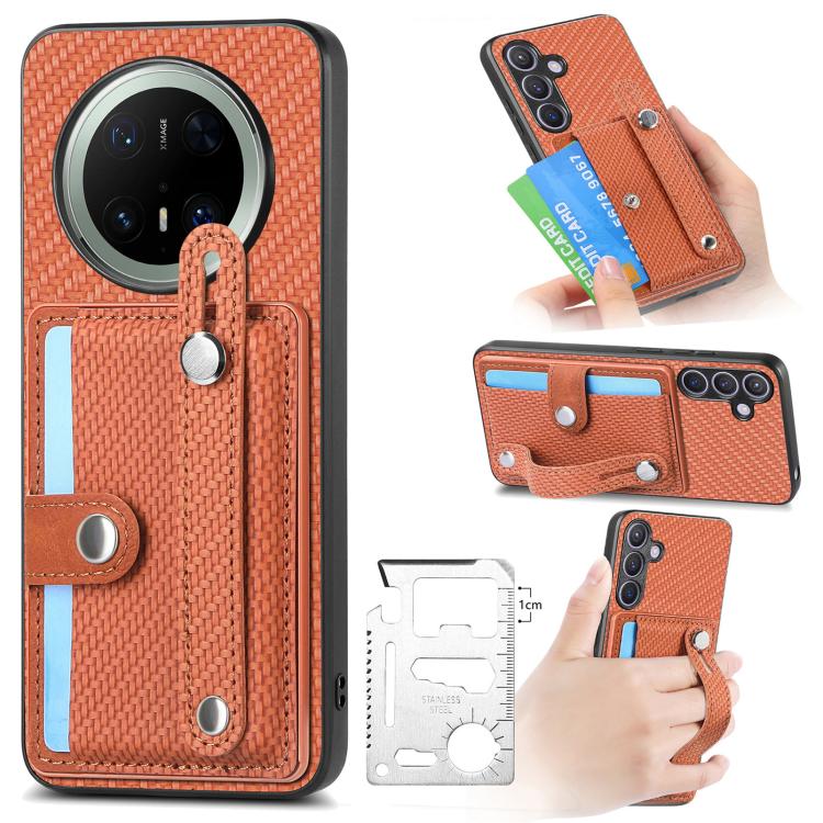 腕帶工具刀插卡支架手機殼, For Huawei nova 14 Ultra, For Huawei nova 14 Pro, For Huawei nova 14, For Huawei Mate 70 Pro+, For Huawei Mate 70 Pro, For Huawei Mate 70, For Huawei nova Y90