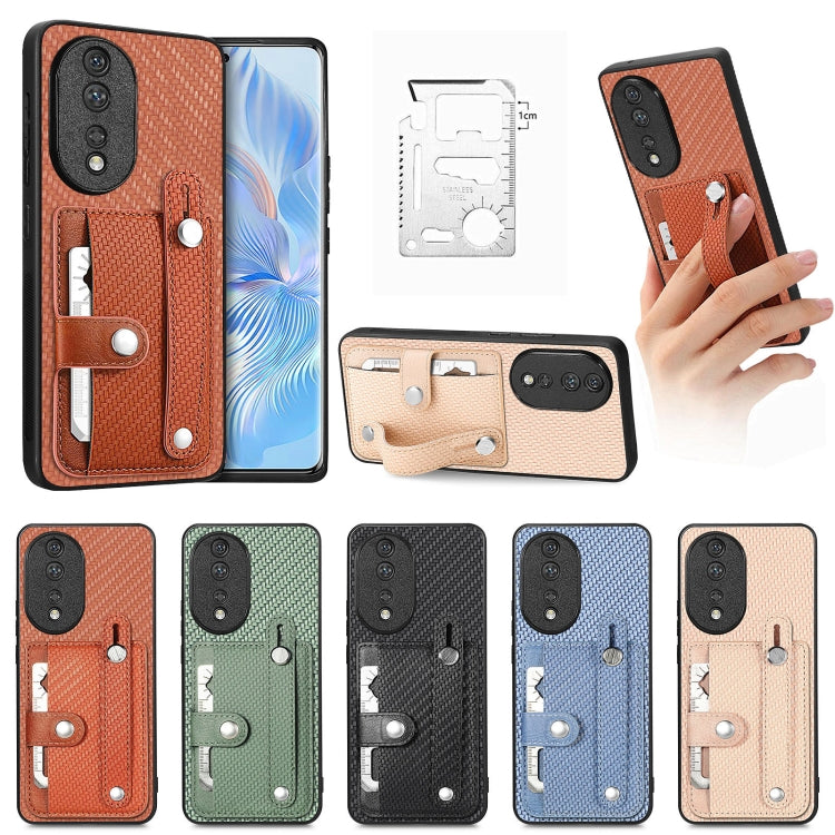 腕帶工具刀插卡支架手機殼, For Honor 400 Lite Global, For Honor Magic7 Pro, For Honor Magic6 Pro 5G, For Honor Magic 6 5G, For Honor 80 SE, For Honor 80, For Honor 80 Pro, For Honor 70