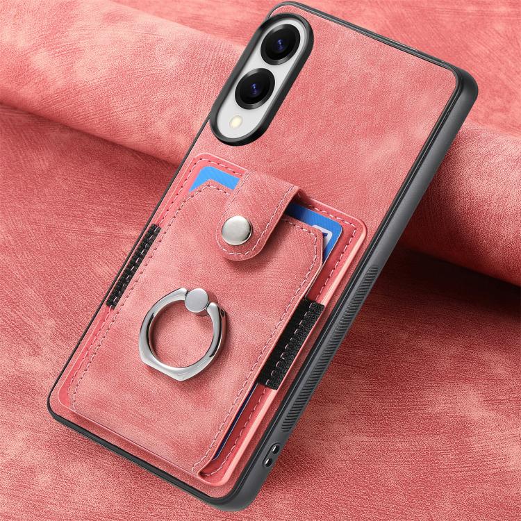 膚感指環插卡手機殼