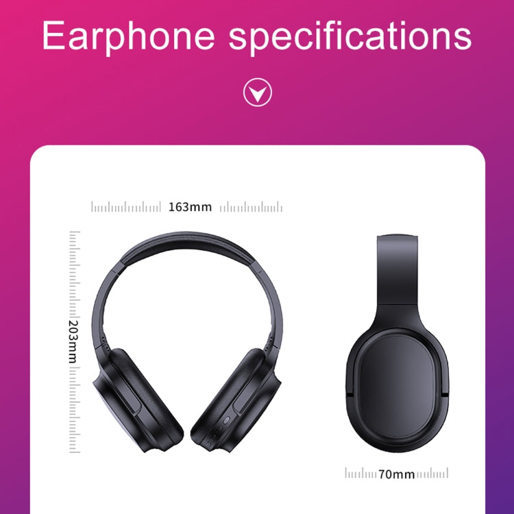 OY713 黑色音樂耳機無線BT5.0耳機呼叫中心耳機帶麥克風