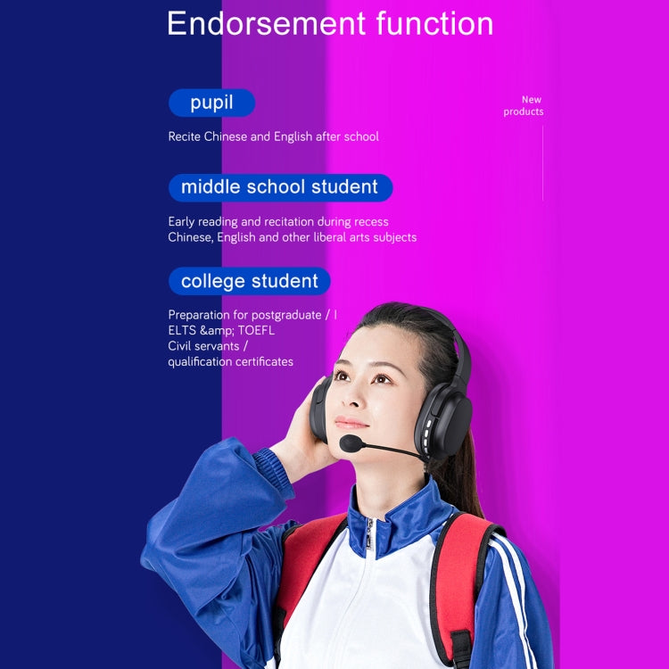 OY713 黑色音樂耳機無線BT5.0耳機呼叫中心耳機帶麥克風