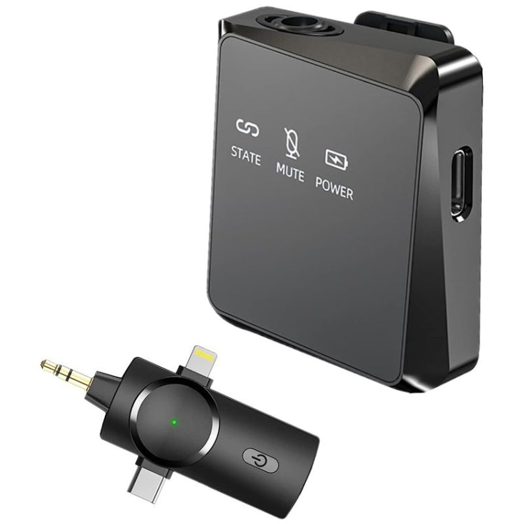 三合一迷你無線領夾式麥克風