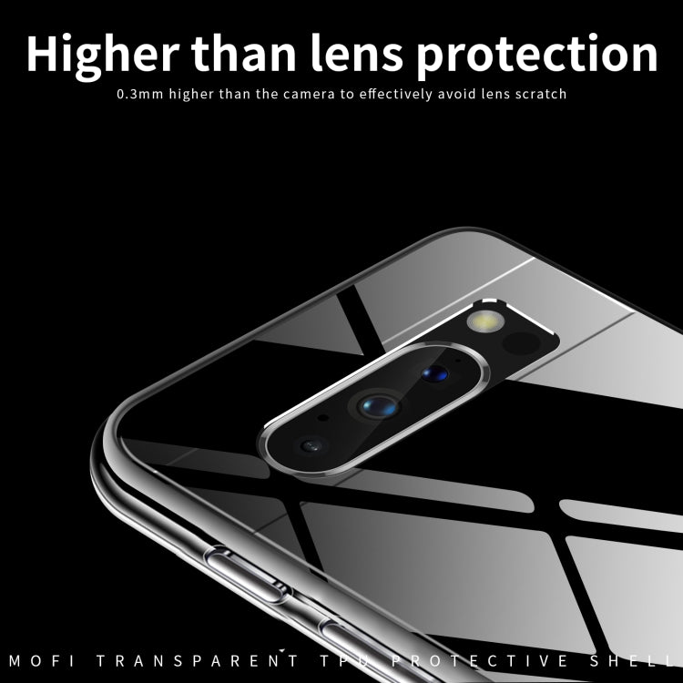 莫凡 明系列  全透明超薄TPU軟殼 四周全包保護殼, For Google Pixel 8 Pro, For Google Pixel 8