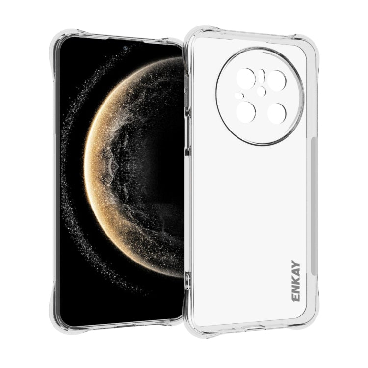 ENKAY Hat-Prince 透明防摔系列 四角加厚帶防滑條透明TPU手機防摔保護殼