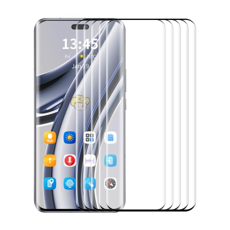 5片裝 ENKAY Hat-Prince 3D熱彎曲面 邊膠 全屏覆蓋鋼化玻璃膜