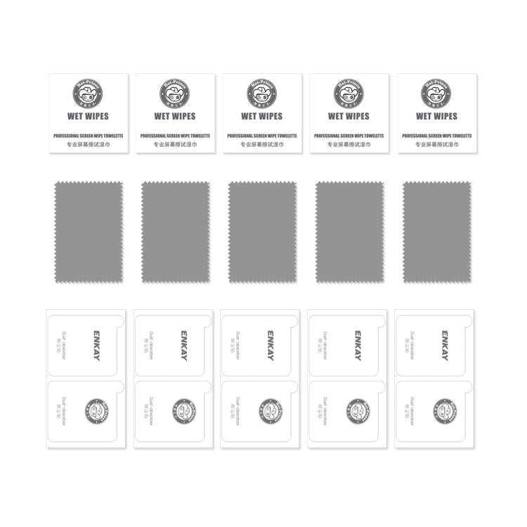 5片裝 ENKAY Hat-Prince 3D熱彎曲面 邊膠 全屏覆蓋鋼化玻璃膜