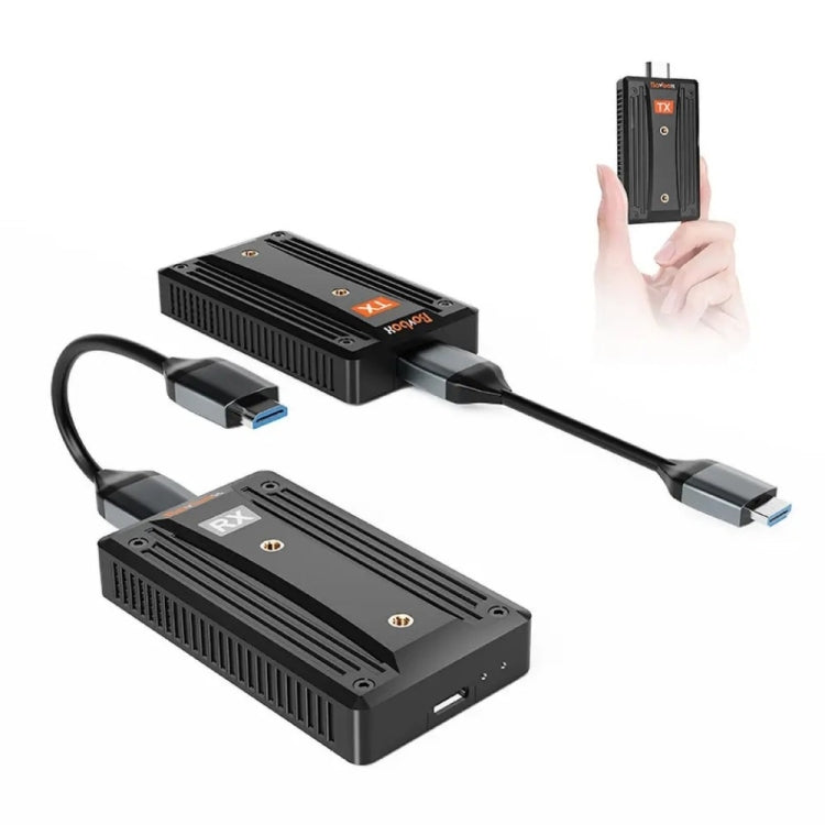 090 迷你高清視頻傳輸無線投影儀一對一計算機圖像傳輸無線擴展器