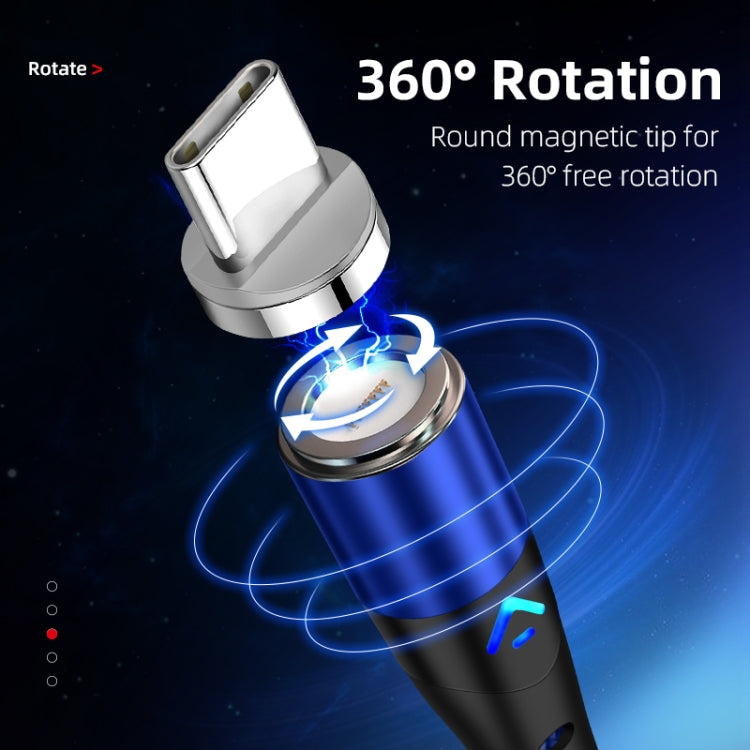 ENKAY 一線兩頭 3A超級快充 USB轉8 Pin+Type-C磁吸數據線