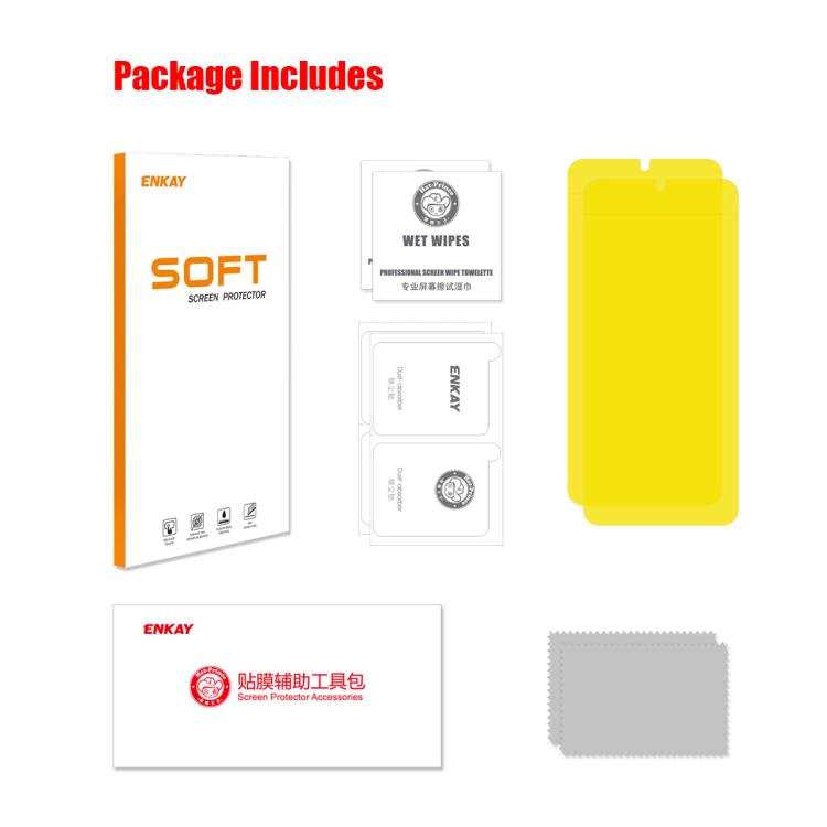 2片裝 ENKAY Hat-Prince 全膠全屏保護軟膜 水凝膜