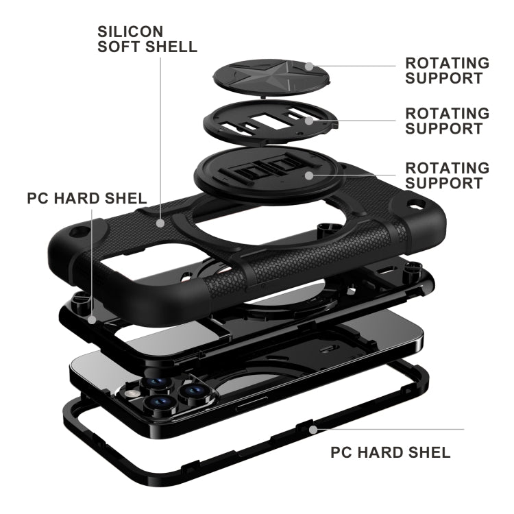 盾牌支架手機套保護殼
