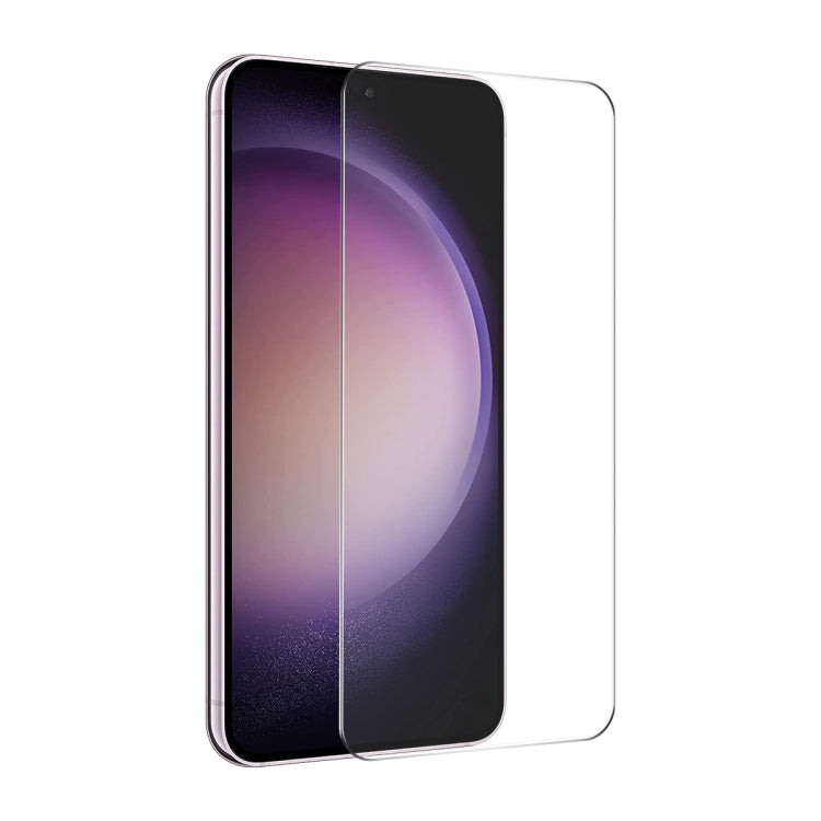 ENKAY Hat-Prince 0.26mm 9H 2.5D弧邊高鋁硅鋼化玻璃保護膜, For Samsung Galaxy M04, For Samsung Galaxy A25 5G, For Samsung Galaxy A35, For Samsung Galaxy A55, For Samsung Galaxy S23 FE 5G, For Samsung Galaxy M54 / F54, For Samsung Galaxy A15 4G / 5G