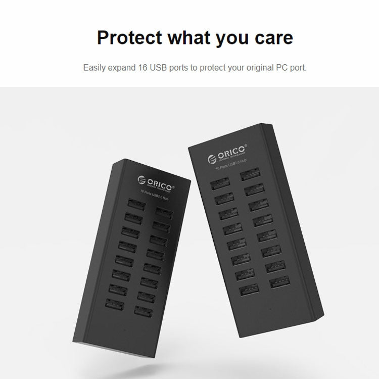 ORICO H1613-U2 工業級16口USB2.0集線器