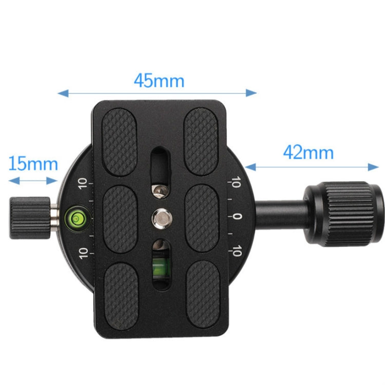 X-64 三腳架全景拍攝雲台帶快裝板