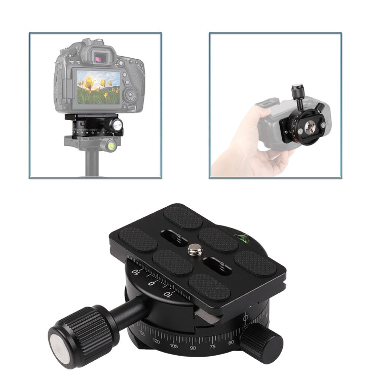 X-64 三腳架全景拍攝雲台帶快裝板