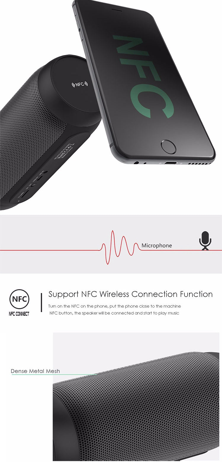 BQ615PRO便攜LED炫彩藍牙音箱，立體聲音箱，NFC藍牙音響