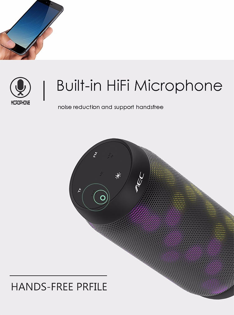 BQ615PRO便攜LED炫彩藍牙音箱，立體聲音箱，NFC藍牙音響