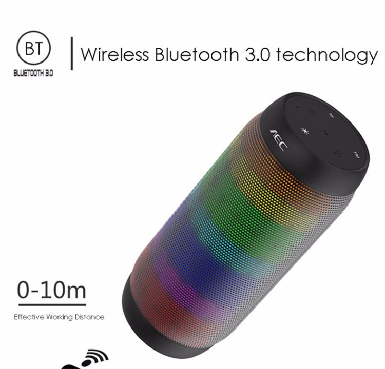 BQ615PRO便攜LED炫彩藍牙音箱，立體聲音箱，NFC藍牙音響