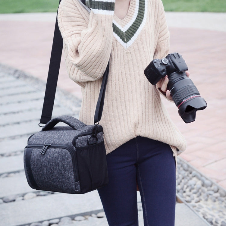 便攜式通用帆布防水單肩相機包