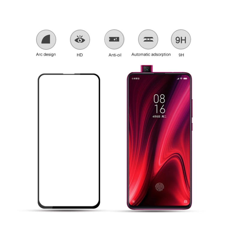 mocolo 0.33mm 9H 3D全膠曲面全屏鋼化玻璃保護膜適用於Xiaomi Mi 9T