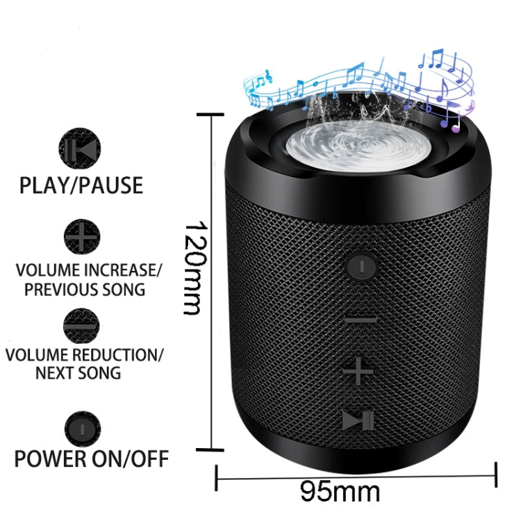 便攜式無線藍牙音箱立體聲免提手機無線低音炮柱式揚聲器，帶TF FM